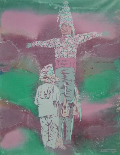 1976-76-LANTZE-XXV.-50x65-Olioa-oihala