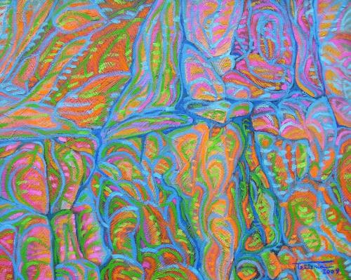 2009-3-HARKAMU-LXVI-Oihala-50x40-Akriliko-olioa