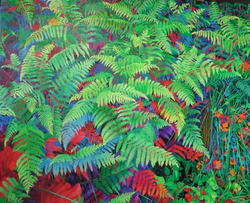 2019-4-GARO-MUSIKATUA.-Nere-herriko-neskatxa-maite-Oihala-100x81.-Akrilikoolioa